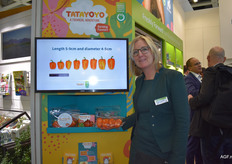 Heleen van Rijn with Rijk Zwaan and the award winning Tatayoyo pepper