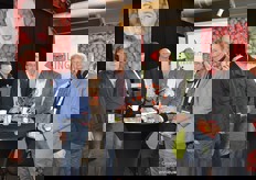 Martin Wakker (FruitMasters), Adrie Mijdam (Veiling Zaltbommel), Arthur Elsen (Veiling Zaltbommel), Hans Lodder (FruitMasters), Henk Bekkers (Veiling Zaltbommel) and Jan Willem Tolhoek (Veiling Zaltbommel)