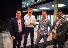 Peter Colbers, Ruud Kaagman & Pieter Stijnen with Syngenta accomponied by Joost Haenen with Svensson. 