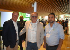 Sjoerd van Gestel (Planasa), Siebrand Broens and Salih Hodzhov (WBC Imports Limited)