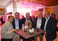 Nele Van Avermaet (VLAM), Remie Dewitte, Philiep Willems, Filip Vanaken and Rik Decadt (REO)