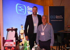 Steffen Meyer-Feldmann and Patrick Peelman of Smurfit Westrock, responsible for the recognisable Hoogstraten packaging