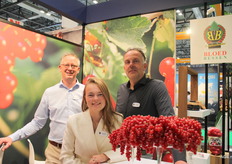 Jos de Greef, Renate Bos and Chris Blood of Bloodberry.