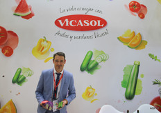 Stephan van Marrewijk of Vicasol. Once sent to Spain by Disselkoen and now working in Spain for 28 years, 18 of which with the Vicasol cooperative