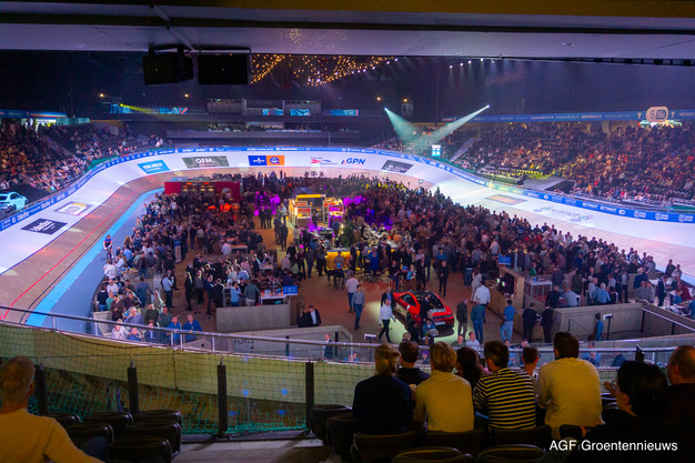 View of the track and the central area