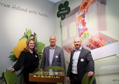 Manon Pons, Piet van Vugt and Thomas Bahlman of Van Vugt Kruiden