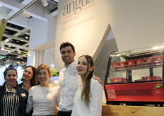 Manya Dimitrova, Jill Witheyman, Anneka Morgan, Gordon Porter, Agne Jaskoityte of Angus Soft Fruits