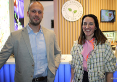 Vincent Klijnsma of Harrie Goesten visiting Eva van der Plas of Van der Plas Sprouts