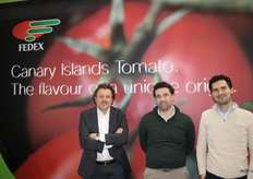 Stephane Rion, Jacob Visser and Bert Nobel of Fortuna Frutos International