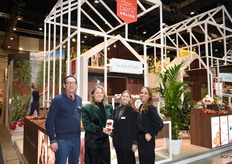Some of the Den Berk Délice team at the eye-catching new stand