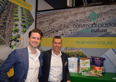 Piet van den Oord and Henri van Hemert of Oerlemans Plastics. Producer of flexible packaging and foil.