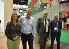 Lucy Slatter and Johan Nooren of Angus Soft Fruits visiting Jan van Bergeijk and Javier Velo Prieto of Plusberries