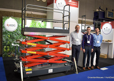 The team with FPHU Maryniaczyk showed their renewed Hortitech trolley - read all about it here. In the photo Mateusz Maryniaczyk, Krzysztof Korzeniewski & Karol Korzeniewski.