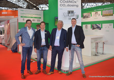 Team Hug Engineering: Arjan Rosink, Jelle Klaassen, Matthijs Apeldoorn and Reinier de Vries