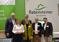 Karl Barlin, Alexandra Piasecki, Richard Schneider, Karoline Klar, Klaus Wierer with Rabensteiner.Experience the glashouse.
