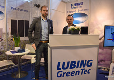 Torben Michaelis and Alexander Eugen with Lubing.Showing their foggingsystem.