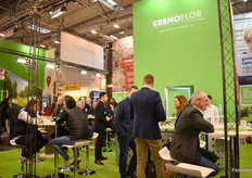 Very busy at the booth of Gramoflor