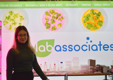 Rea Qafa with Lab Associates