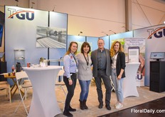 Kalina Kononenko, Saskia Reimann, Karolin Theele und Thomas Wörmer with TGU