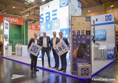 Lock Drives launched their SBE system on the show: https://www.hortidaily.com/article/9495952/energy-saving-potential-with-new-farm-management-system-sbe/  In the photo Frank F. Lock, Uwe Dornbosch, Michael Beck & Tobias Fluhr. 