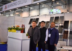 Jeff Lim and his colleagues with Bumnong