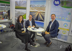 Pier Luca Paolin & Luigi Pezzon with PATI International are visited by Mazhong Quan with Shanghai Yongor Industrial