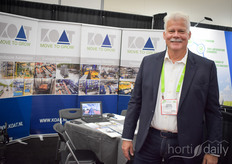 Kees van Dam with KOAT, showing their solutions to robotically pick & pack products like beef tomatoes & cucumbers.