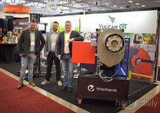  Patrick Voortman, Frank Ketler and Ed Roeleveld with Vulcan & Vitotherm.