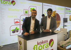 KokosFlora Substrate Gmbh from Germany with Chandan Viraktamath and Ramkumar Palanisamy.