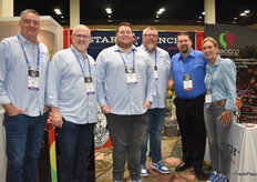 Team Starr Ranch Growers. Shawn Loudon, John Cannon, Mike Marboe, Dan Davis, Todd Harms (Publix) and Krista Beckstead. 