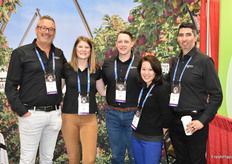 Team Rainier Fruit: Blake Belknap, Allie Perrault, Skyler McFeeley, Soo Choi, and Aaron DeHerrera. 