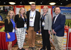 Haley Lacefield, Cassie Piearcy, Ron van Heerden, Erin Meder, and Eric Jones with Capespan North America. The company just launched a new website www.capespan-na.com. 