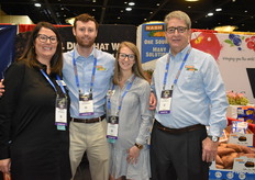 Robin Narron, David Bradley, Randi Ricks and Thomas Joyner with Nash Produce. 