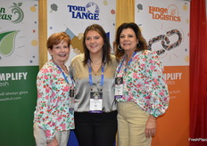 Stephanie Hilton, Grace Wilson (Becky's daughter), and Becky Wilson with Tom Lange Company.