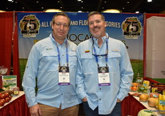 Rick Feighery with Procacci Brothers and Lee Timmerman with Santa Sweets. 