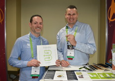 Tommy Caruana and Matthew Duerr with Hazel Tech.