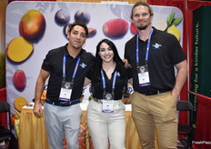 Matthew Catania, Priscilla Diaz and Brian Lapin with Catania Worldwide. 