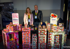 Miren Ichaso and Gilles Dulucq with Obeikan Spain