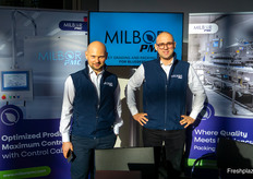 Maciej Chmielewski and Michal Domanski  with Milbor PMC, offering packaging solutitons for the soft fruit and fresh produce industry
