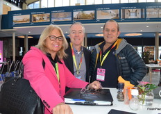 Susanne Knobloch - Ozblu, Scott Miller and Duncan Forbes from United Exports