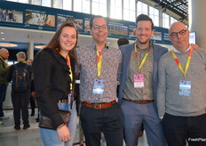 Arrieke van den Berg and Jan van Genderen - Royal Berry, Holger Hoge - Frutania and Johan de Witte from Berryworld 