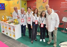 Team of BreedX promoting the seedless peppers