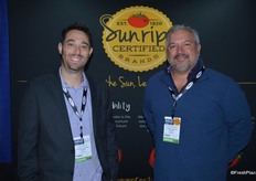 Lyle Bagley and Carlos Blanco with Sunripe Certified Brands.