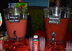 Two new varieties: watermelon & coconut water as well as watermelon & blueberry. The juice is sold under the Tsamma brand.
