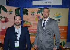 Rubens Zylberkan and Michael Napolitano with HLB Specialties.