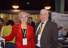 Janja Postruznik and Zoran Petrovic, Slovenian honeyberry producers from Haskap d.o.o.