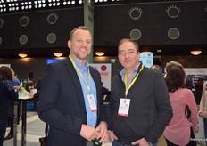 Mathias Hundhausen from Nordgemuese and Mario Gómez from Onubafruit.