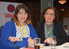 Nikolina Kurobasa and Lidija Djeric from a Serbian law firm.