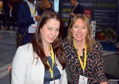 Emma Grant and Linda Bloomfield from Amsterdam Produce Show.