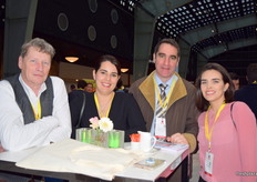 David Johnston, Maria Leon, Juan Moreno and Ruth Giraldo.